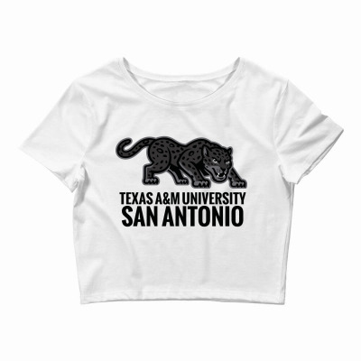 Texas A&m Academic–san Antonio Crop Top Designed By Ralynstore