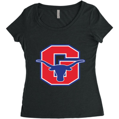 Texas Academic, Tyler Women's Triblend Scoop T-shirt Designed By Ralynstore