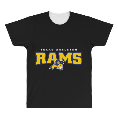 Texas Wesleyan Academic All Over Men's T-shirt Designed By Ralynstore