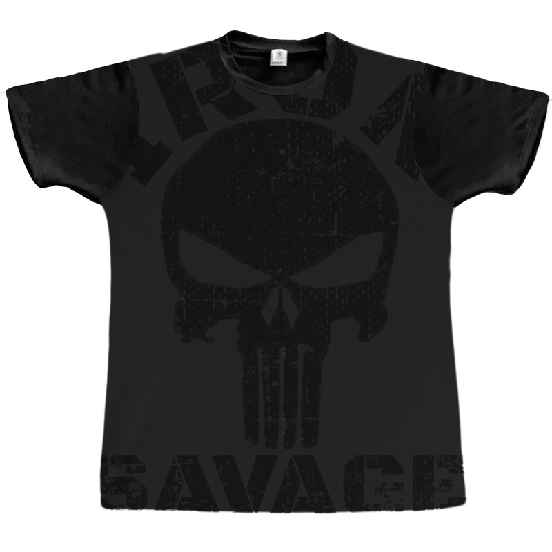 Iron Savage Skull Bodybuilding Graphic T-shirt by mckeebeckett3l9yxd | Artistshot