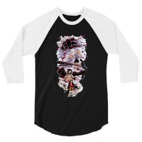 Luffy Gear 5   All Gears 3/4 Sleeve Shirt | Artistshot