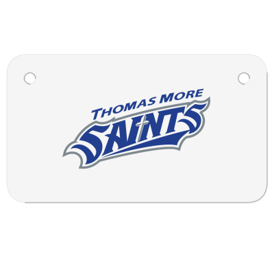 Thomas More Academic Motorcycle License Plate Designed By Ralynstore