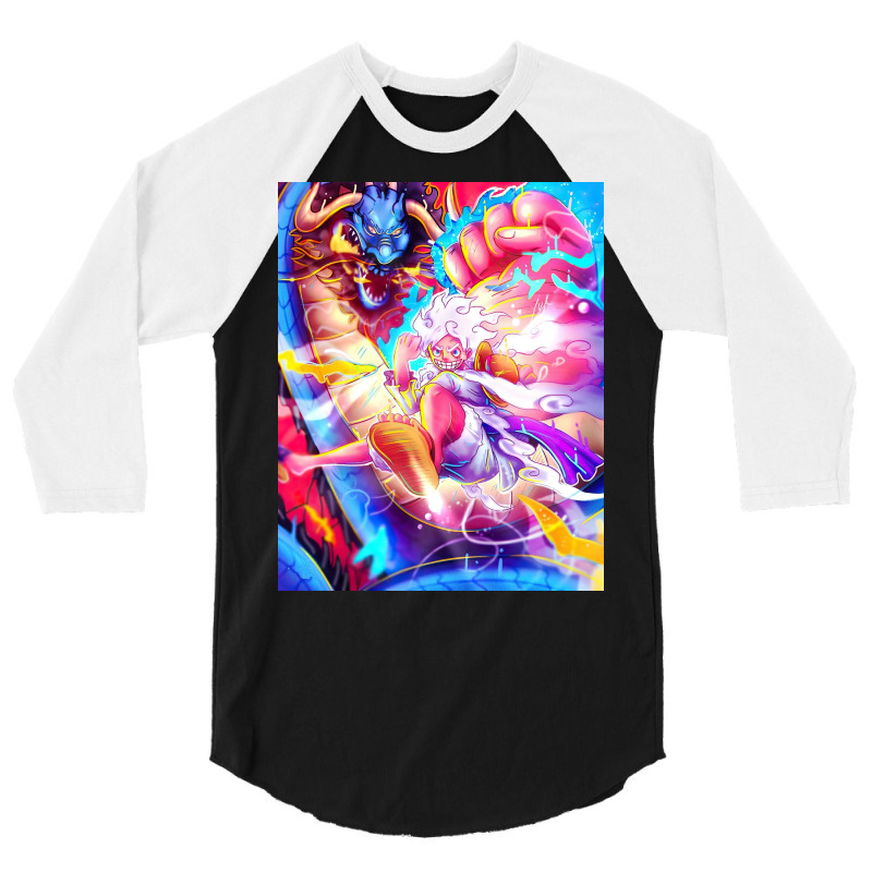 Luffy Gear 5 Art 3/4 Sleeve Shirt | Artistshot