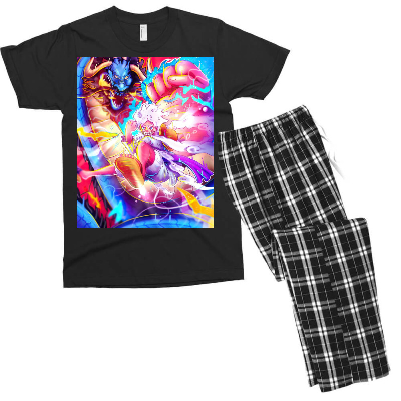 Luffy Gear 5 Art Men's T-shirt Pajama Set | Artistshot