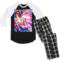 Luffy Gear 5 Art Men's 3/4 Sleeve Pajama Set | Artistshot