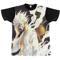 Luffy Gear 5 Smiley Graphic T-shirt | Artistshot