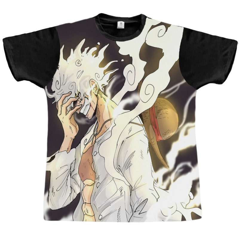 Luffy Gear 5 Smiley Graphic T-shirt | Artistshot