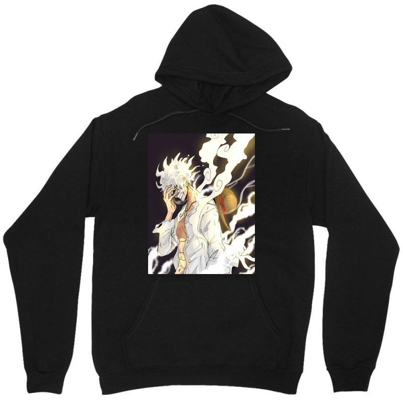 Luffy Gear 5 Smiley Unisex Hoodie | Artistshot