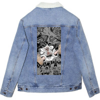 Luffy Gear 5 Unisex Sherpa-lined Denim Jacket | Artistshot