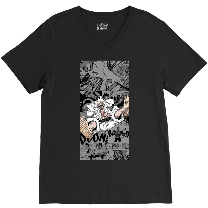 Luffy Gear 5 V-neck Tee | Artistshot