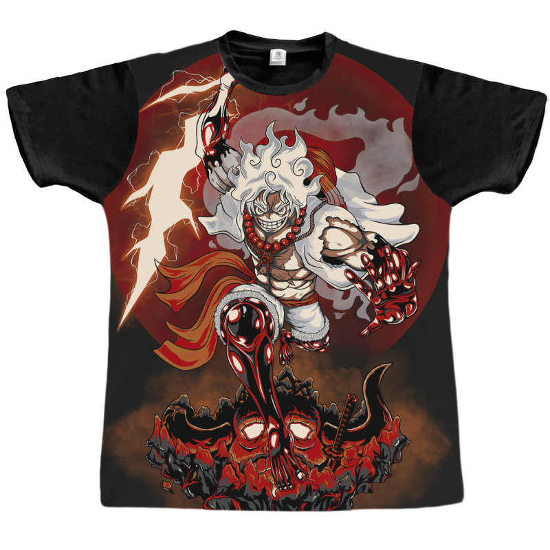 Luffy Gear 5th Graphic T-shirt | Artistshot