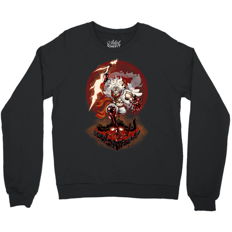 Luffy Gear 5th Crewneck Sweatshirt | Artistshot