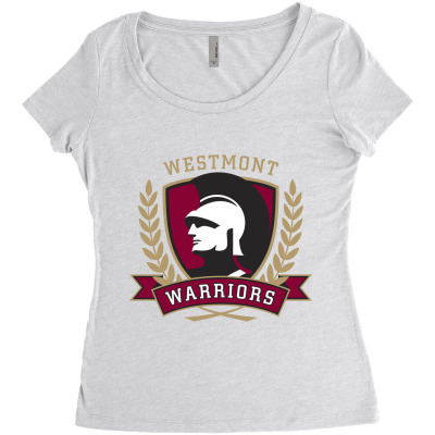 Westmont Academic Women's Triblend Scoop T-shirt Designed By Ralynstore