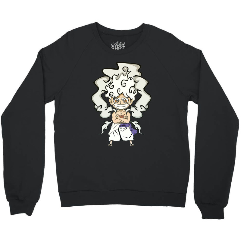 Monkey D Luff   Gear 5 Art Crewneck Sweatshirt | Artistshot