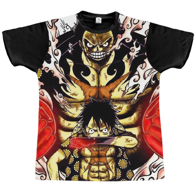 Luffy, With Gear 4 Graphic T-shirt | Artistshot