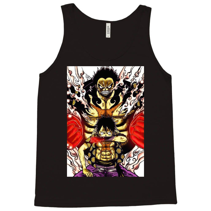 Luffy, With Gear 4 Tank Top | Artistshot