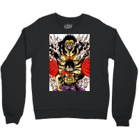 Luffy, With Gear 4 Crewneck Sweatshirt | Artistshot