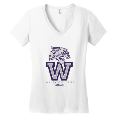 Wiley Academic Women's V-neck T-shirt Designed By Ralynstore
