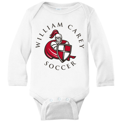 Wcu - William Carey Academic Long Sleeve Baby Bodysuit Designed By Ralynstore