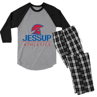 William Jessup Academic Men's 3/4 Sleeve Pajama Set Designed By Ralynstore