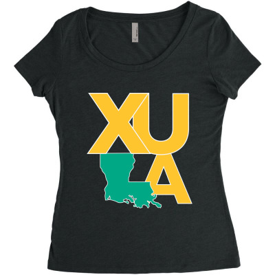 Xula Academic Women's Triblend Scoop T-shirt Designed By Ralynstore