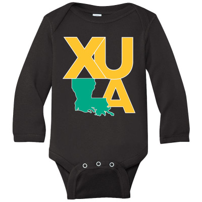 Xula Academic Long Sleeve Baby Bodysuit Designed By Ralynstore
