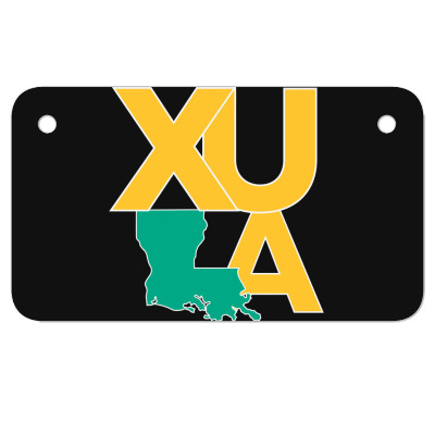Xula Academic Motorcycle License Plate Designed By Ralynstore