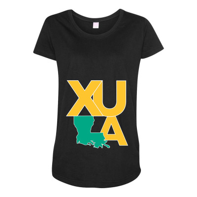 Xula Academic Maternity Scoop Neck T-shirt Designed By Ralynstore