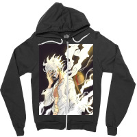 Luffy Gear 5 Smiley Zipper Hoodie | Artistshot