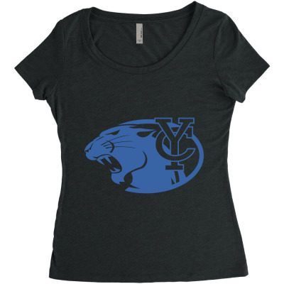 York Academic (nebraska) Women's Triblend Scoop T-shirt Designed By Ralynstore