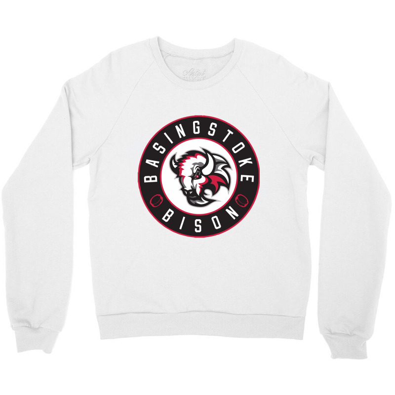 Basingstoke Bison Crewneck Sweatshirt by jeenaira | Artistshot