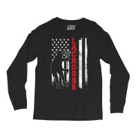 Lacrosse American Flag Lax Lacrosse Lacrosse Player Long Sleeve Shirts | Artistshot