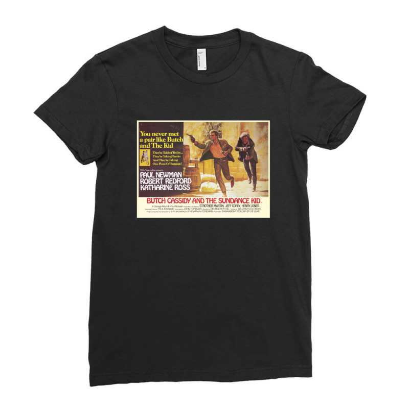 Butch Cassidy And The Sundance Kid Ladies Fitted T-Shirt by AmyJeanKemmer | Artistshot