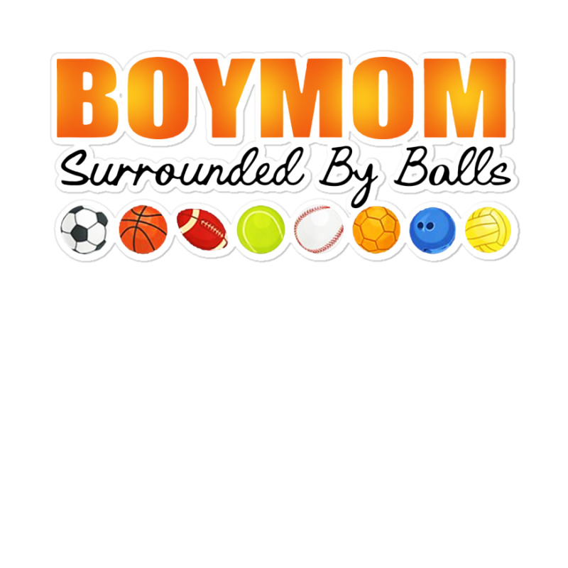 Custom Women's Boy Mom Surrounded By Balls Coffee Mug By William Art -  Artistshot