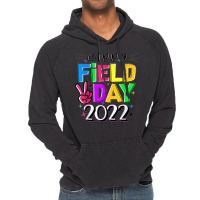 Happy Field Day Let The Games Begin Kids Boys Girls Teachers Vintage Hoodie | Artistshot