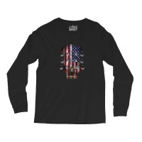 Guitar Headstock Usa Long Sleeve Shirts | Artistshot