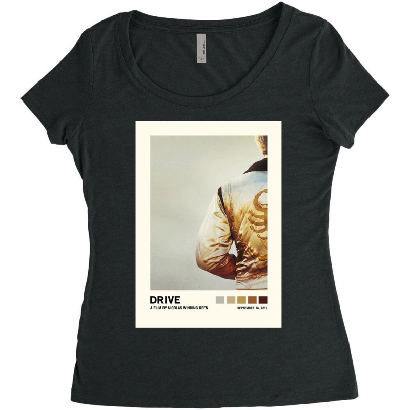 Minimal Movie Art Poster Women's Triblend Scoop T-shirt by MeganMarieVanLerberghe | Artistshot