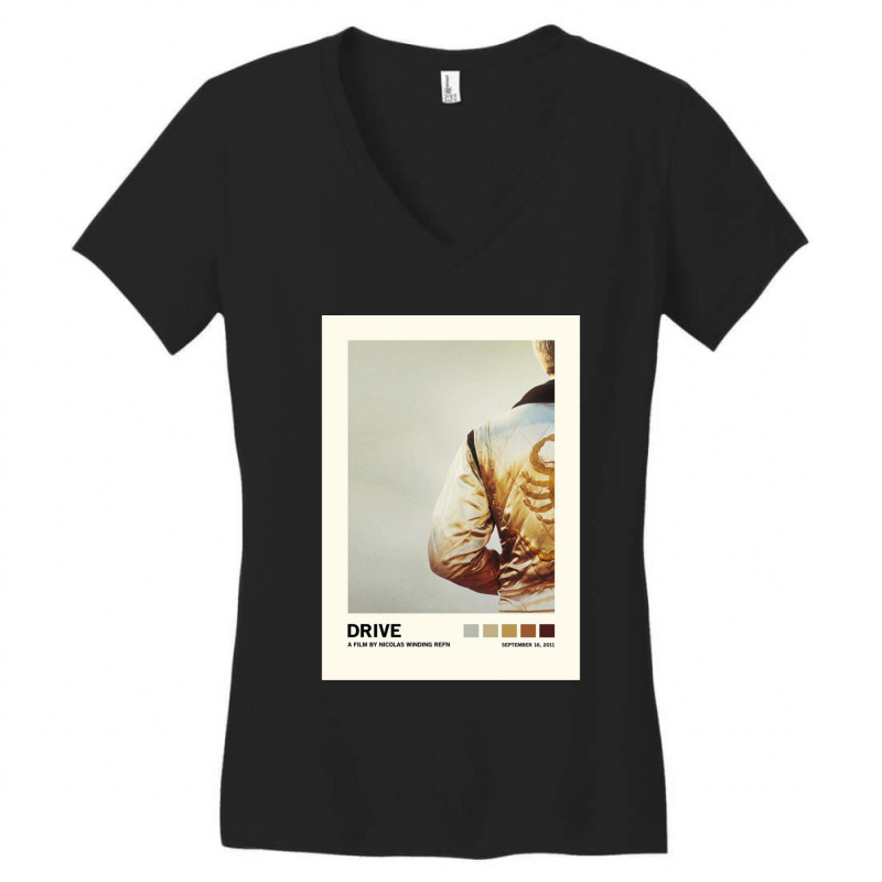 Minimal Movie Art Poster Women's V-Neck T-Shirt by MeganMarieVanLerberghe | Artistshot