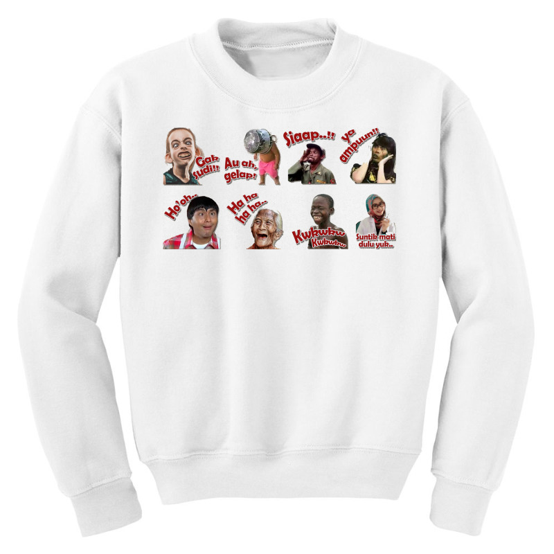 Various Reactions Youth Sweatshirt by Fajarboyz | Artistshot