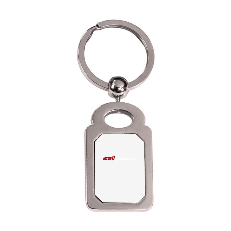 Bell Helicopters Textron Aerospace Silver Rectangle Keychain | Artistshot