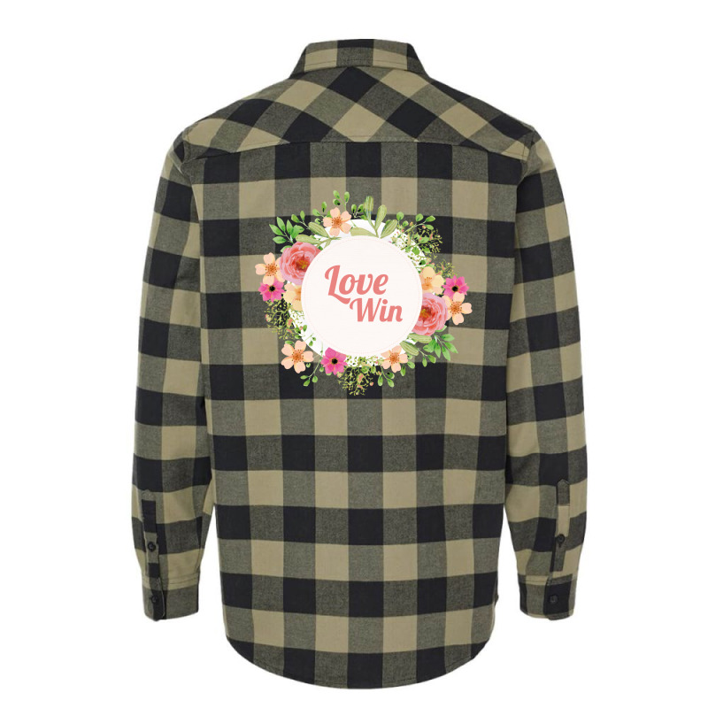 Love Win Flannel Shirt | Artistshot