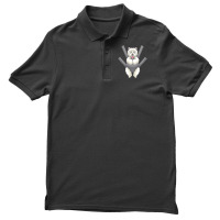 Westie Dog T  Shirt Westie In A Carrier Bag T  Shirt Men's Polo Shirt | Artistshot