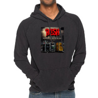 Rush' Wandering The Of The Earth Vintage Hoodie | Artistshot