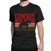 Cowboy Rodeo Horse Gift Country Classic T-shirt | Artistshot