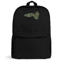 Military Guppy Camo Print Us Rainbow Fish Veteran Men Backpack | Artistshot