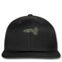 Military Guppy Camo Print Us Rainbow Fish Veteran Men Printed Hat | Artistshot