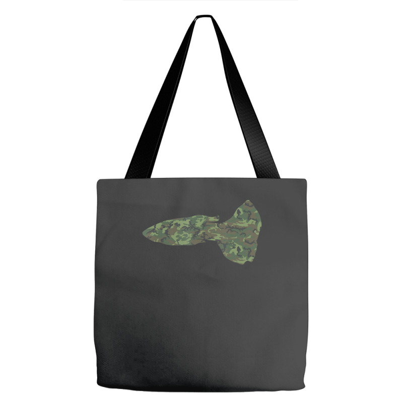 Military Guppy Camo Print Us Rainbow Fish Veteran Men Tote Bags | Artistshot