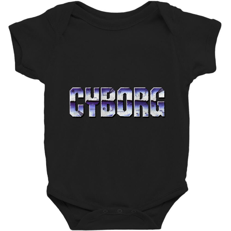 Cyborg Vintage Action Hero Baby Bodysuit by Pannell Quintero | Artistshot