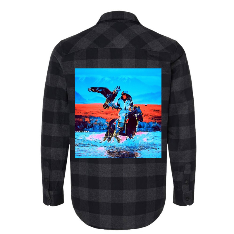 Mongolian Warrior 3 Flannel Shirt by mckeebeckett3l9yxd | Artistshot