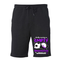 Mostly Running On Empty Craniosynostosis Warrior Fleece Short | Artistshot